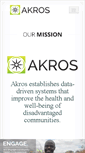 Mobile Screenshot of akros.com